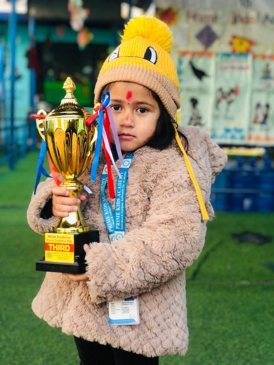 Second Runner Up in Rhymes competition